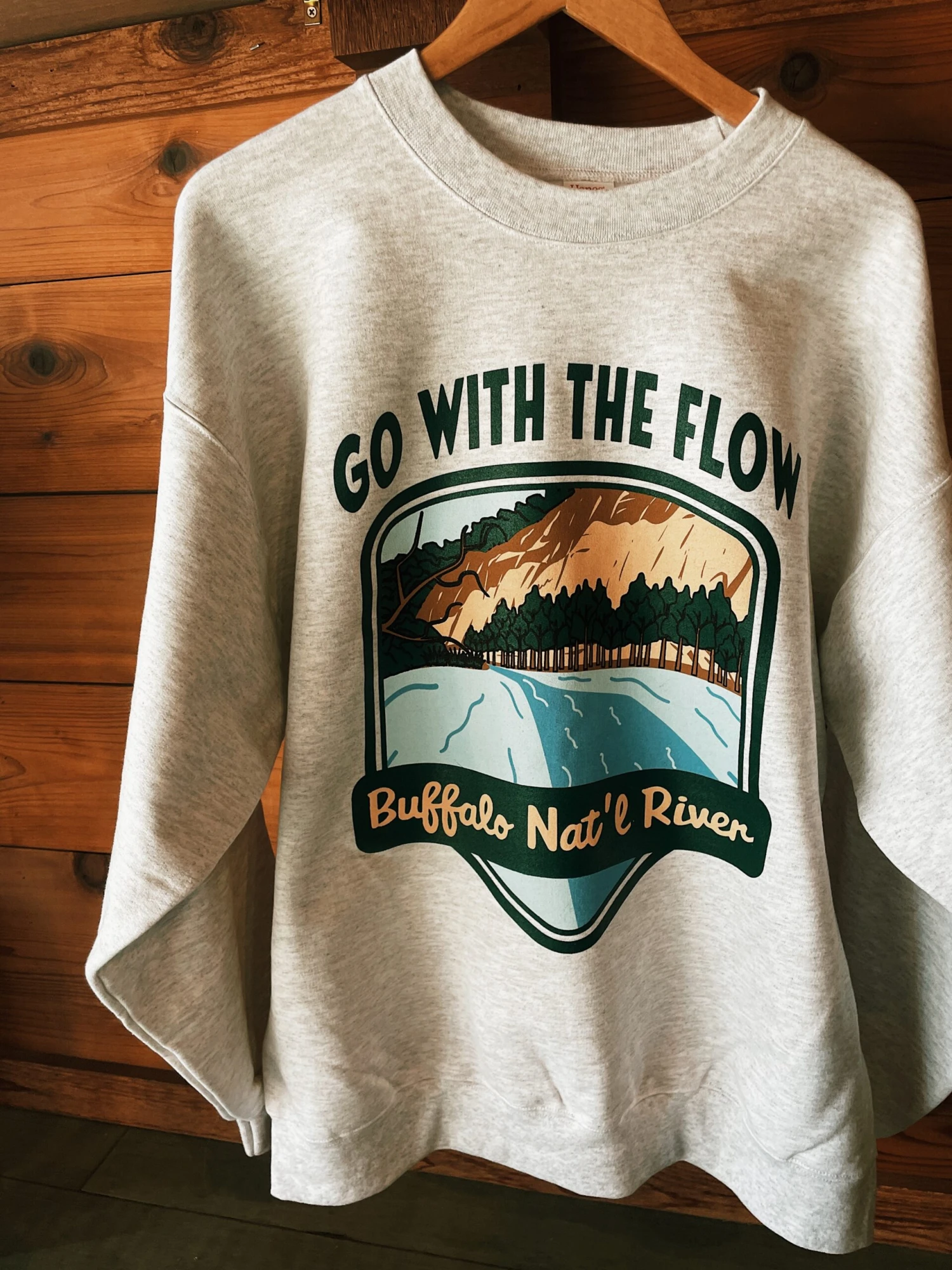 Go With The Flow Buffalo River Sweatshirt 5 Go With The Flow Buffalo River Sweatshirt - Image 5