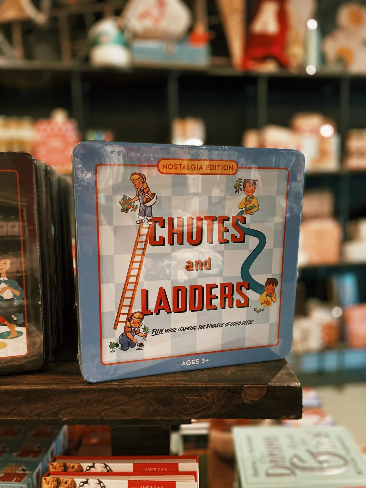 Chutes And Ladders Nostalgia Tin 1 Chutes And Ladders Nostalgia Tin