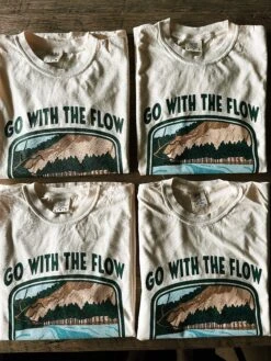 Go With The Flow Buffalo River T-Shirt -Home Goods Store image 7350542b d038 403c 8c58 9f303fea1b04
