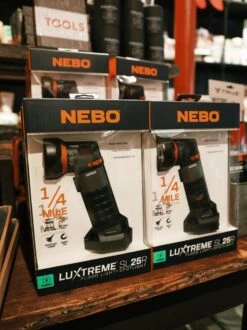 Nebo: Luxtreme SL25R Floodlight + Spotlight