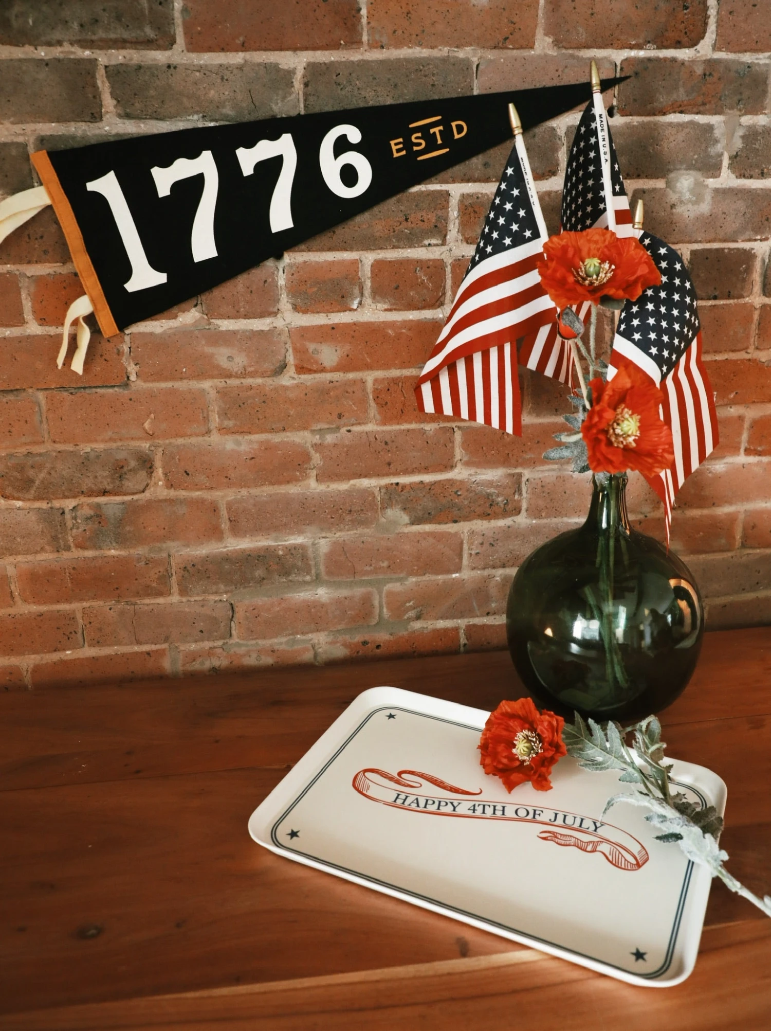 Happy 4th Of July Serving Tray 2 Happy 4th Of July Serving Tray - Image 2