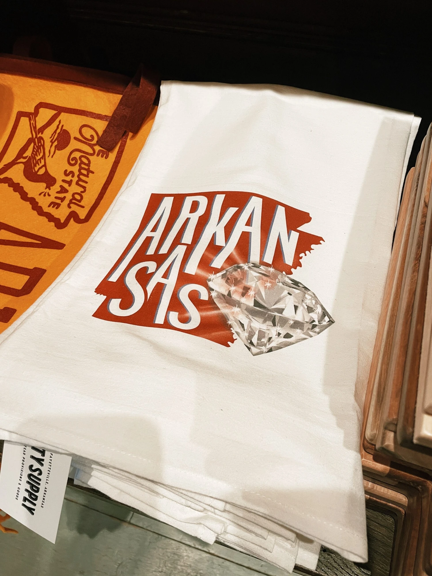 Arkansas Diamond Tea Towel 1 Arkansas Diamond Tea Towel