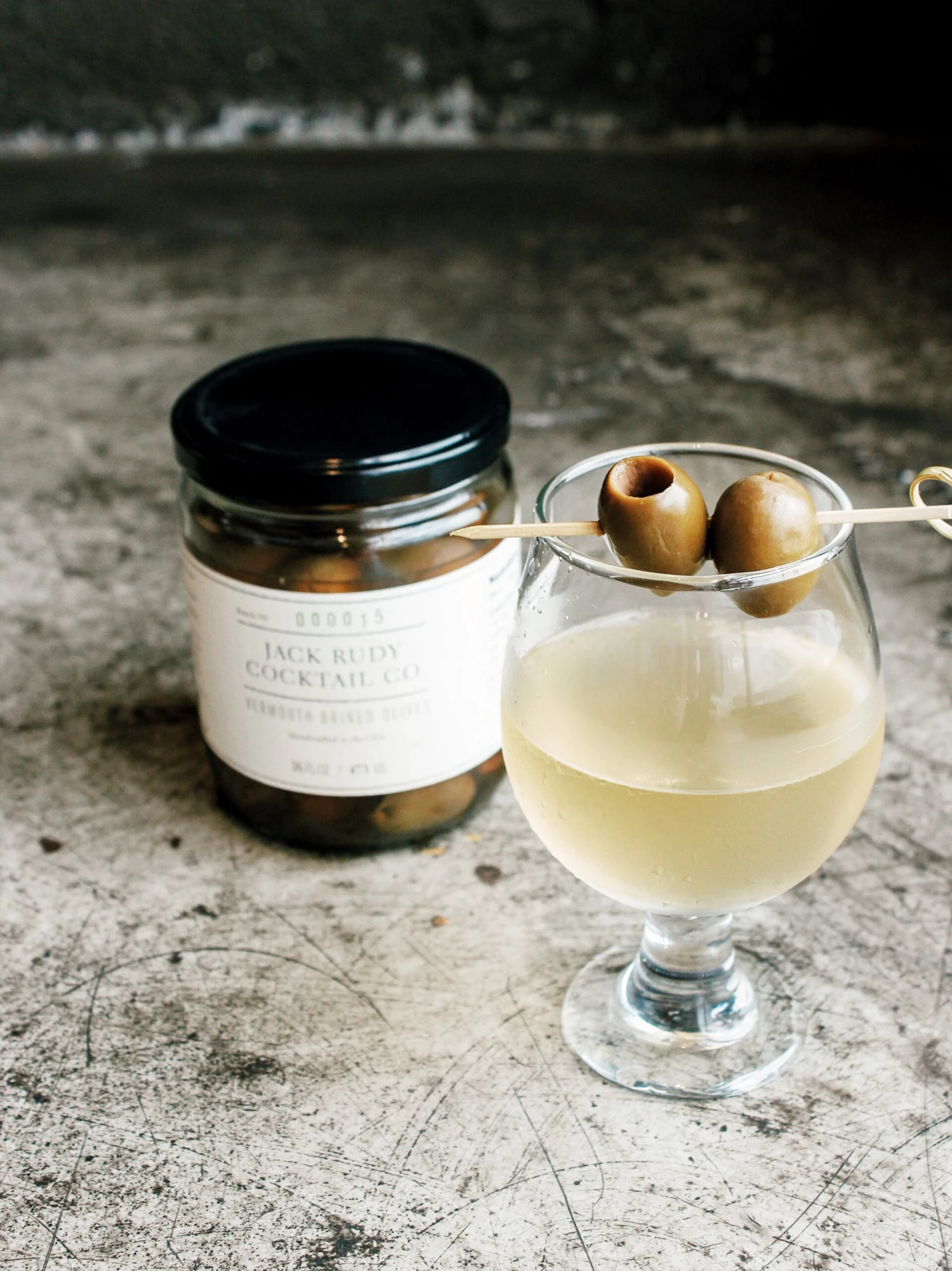 Jack Rudy: Vermouth Brined Olives 1 Jack Rudy: Vermouth Brined Olives
