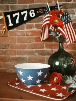 Blue Star Reusable Bamboo Bowl -Home Goods Store image 7dd1e07a 65be 4ed6 b3d5 bd663f03d040