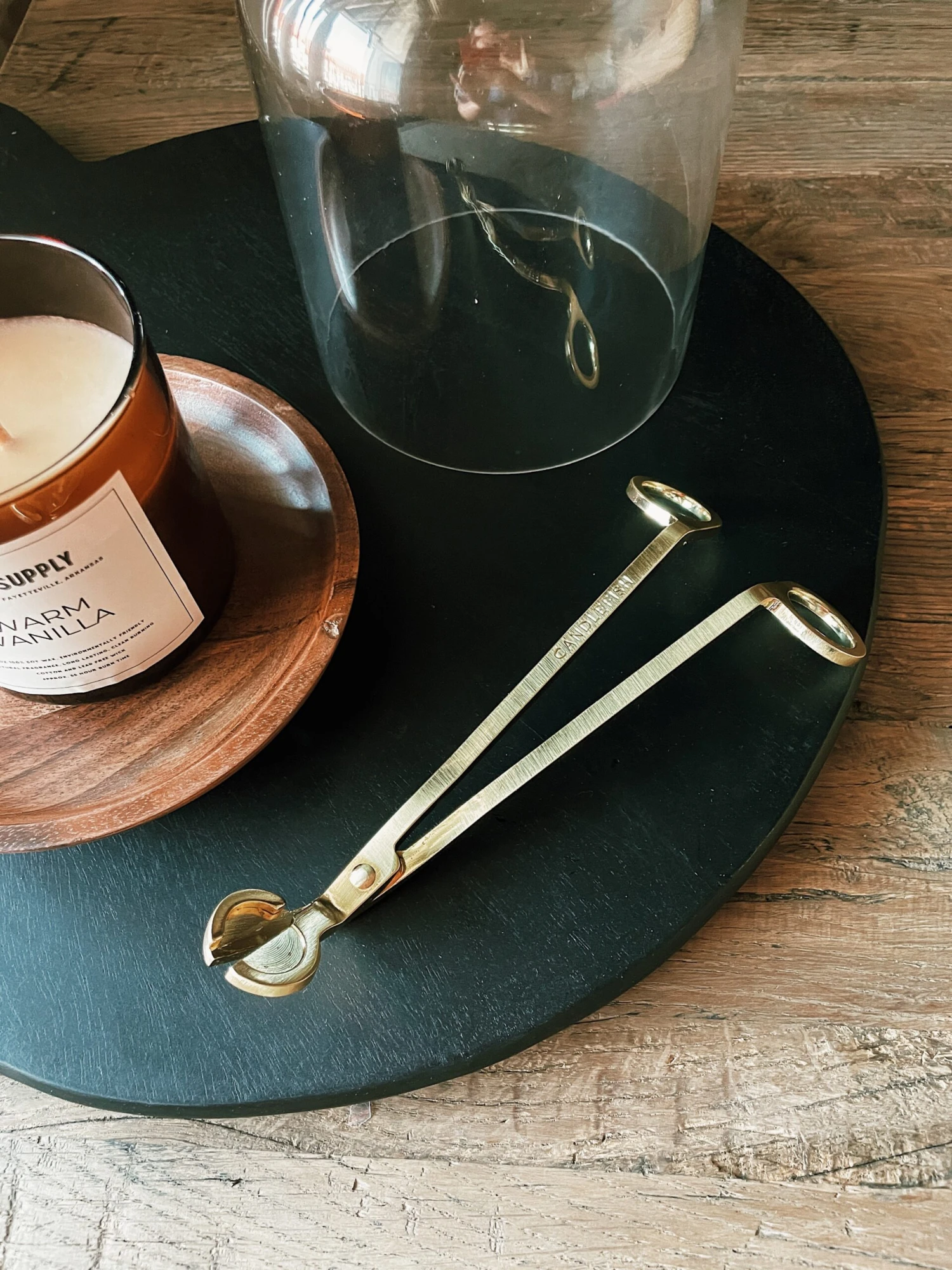 Engraved Brushed Gold Wick Trimmer 1 Engraved Brushed Gold Wick Trimmer