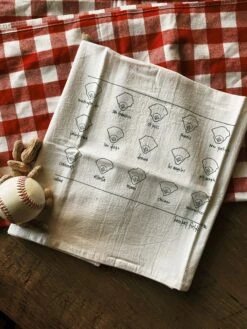 National League Baseball Tea Towel