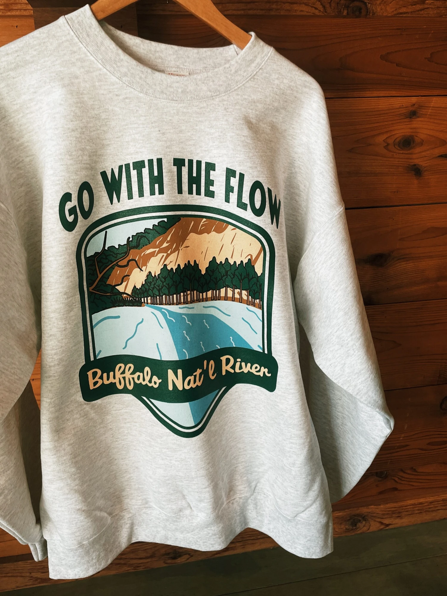 Go With The Flow Buffalo River Sweatshirt 6 Go With The Flow Buffalo River Sweatshirt - Image 6