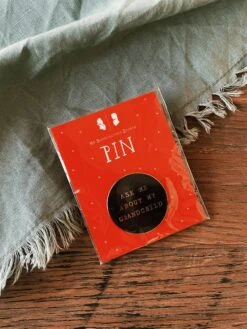 Ask Me About My Grandchild Pin