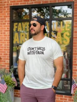 The Bee & The Fox: Don't Mess With Papa T-Shirt