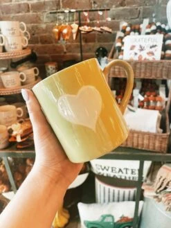 Colorful Heart Mug - Aloe -Home Goods Store image 9f15d4a2 cc50 4f5f a371 279226642c83