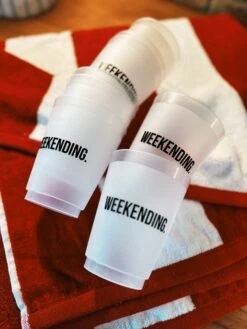 Weekending Reusable Cups -Home Goods Store image a7107a44 99e4 48d7 8523 cdecf0f06258