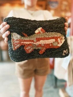Steelhead Trout Hook Pillow