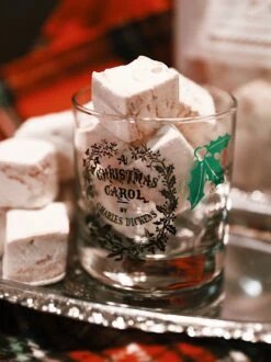 A Christmas Carol Rocks Glass