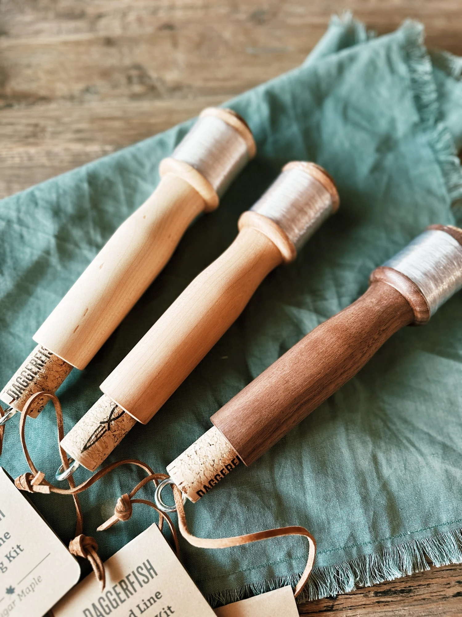 Daggerfish: Black Walnut Handreel 4 Daggerfish: Black Walnut Handreel - Image 4