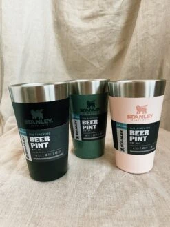 Stanley: Stacking Pint Cup - Hammertone Green -Home Goods Store image b6274f2c d4be 41b6 84ec 14b62647b8f6