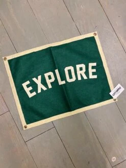 Oxford Pennant: Explore Camp Flag -Home Goods Store image c49176b6 bda4 4cde b33a 947278d17659