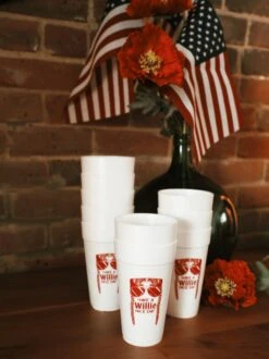 Have A Willie Nice Day Foam Cups