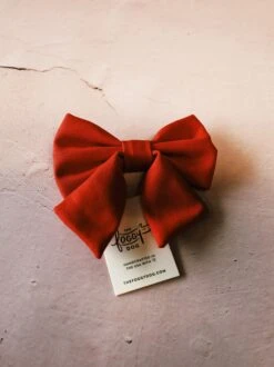 Ruby Lady Dog Bow - Large