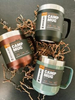 Stanley: Camp Mug - Black -Home Goods Store image cf32decc 9af2 434c afec 2c649268acba