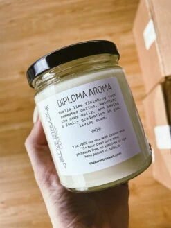 Lovestruck Co: Diploma Aroma Candle -Home Goods Store image d07574fc 9a10 4a59 9e08 af63de197f11