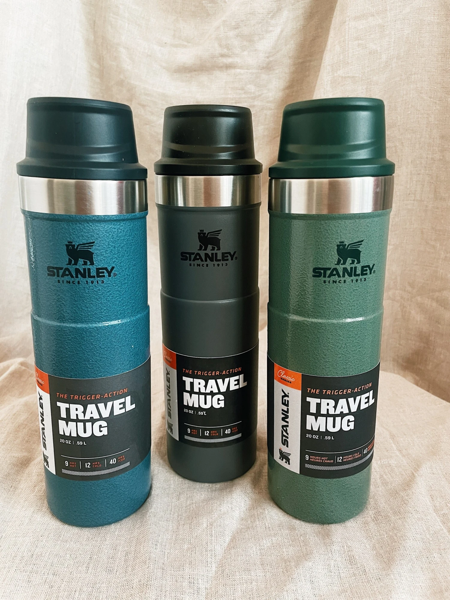 Stanley: Trigger Action Travel Mug - Hammertone Lake 5 Stanley: Trigger Action Travel Mug - Hammertone Lake - Image 5