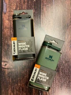 Stanley: Classic Wide Mouth Flask - Hammertone Green -Home Goods Store image dcf167f7 dedf 41ec 99ee d0c6867225de