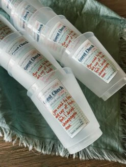 Cup Of Tea Guest Check Reusable Cups -Home Goods Store image ddc4ac26 b55c 4134 86d3 43fe20d84730