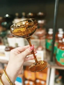 Coupe Glass - Yellow