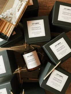 City Supply X Lost And Found Collective: Mother's Magnolia Candle -Home Goods Store image e28cd82c cbe9 4dd2 99be ee656e2b3e3b