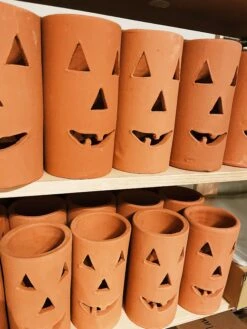 Clay Jack-O-Lantern (PICK UP ONLY)