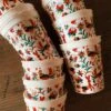 Otomi Pattern Wrapped Cup Pack
