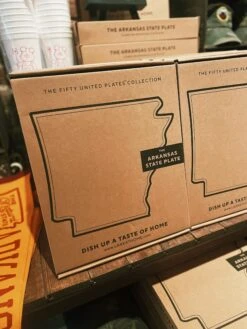 Arkansas State Plate -Home Goods Store image eee4f3a3 45d0 4aa1 940c 2ac7409b6fe4