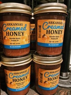 Guenther Apiary: Arkansas Creamed Honey - Blueberry -Home Goods Store image efc87bd9 09cd 4513 8a83 309bd7b837e8