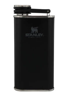 Stanley: Classic Wide Mouth Flask - Matte Black -Home Goods Store image f04e8840 223a 411e bb76 881ba9235815