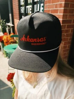 Arkansas Razorbacks Hat - Black -Home Goods Store image f767dcd1 ba58 4256 89e1 b4184ab49308