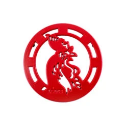 Lodge Enameled Rooster Trivet - 8 Inch -Home Goods Store rooster